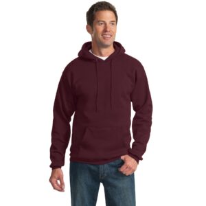 Person wearing Maroon Sweatshirt